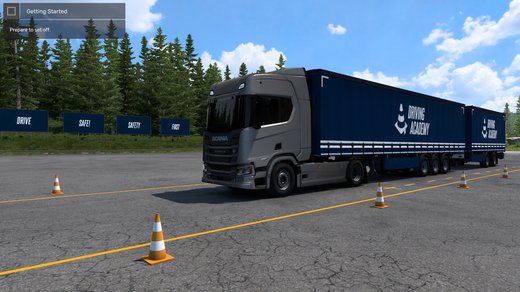 No profile truck data uploaded