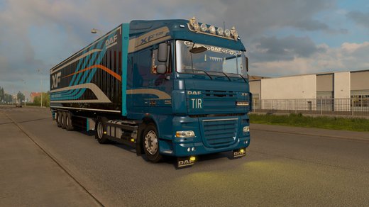 DAF XF105 vad&k