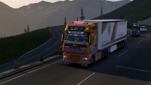 DAF XF105 vad&k