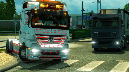 Mercedes Actros MP III V8