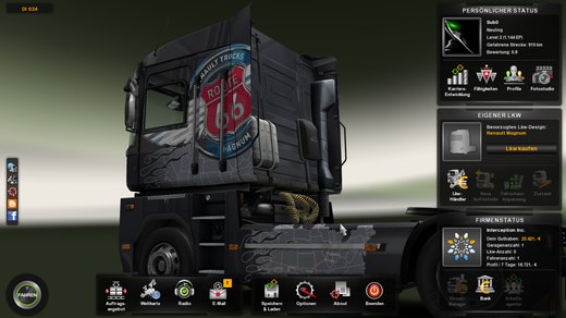 No profile truck data uploaded