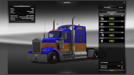 Kenworth W900