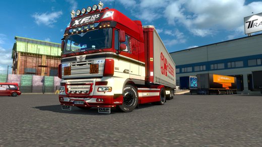 DAF XF105 vad&k