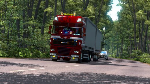 DAF XF105 vad&k