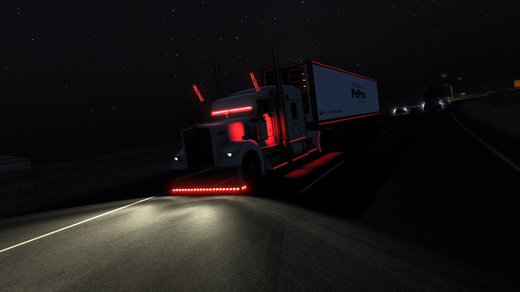 Kenworth W900 Rojo Mex