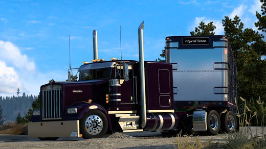 kenworth @@Flatglass w900L@@