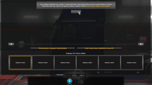 No profile truck data uploaded
