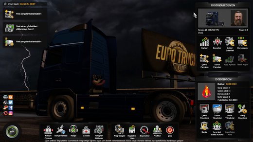 No profile truck data uploaded