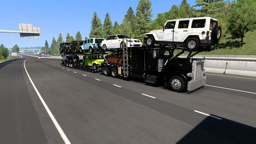 Peterbilt 389 Auto Hauler