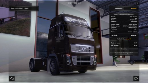 No profile truck data uploaded