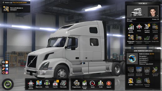 No profile truck data uploaded