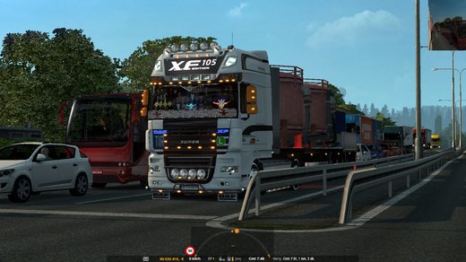DAF XF105 vad&k
