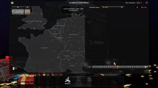 No profile truck data uploaded